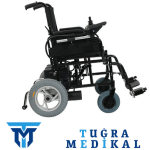 Akülü Tekerlekli Sandalye Katlanır TM 100