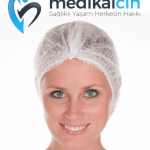 Tek Kullanımlık Kullan At Akordion Beyaz Bone