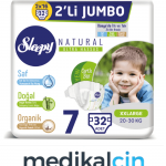 Sleepy İkili Jombo 7 Numara Çocuk Bezi