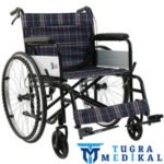Tekerlekli Sandalye Frenli Katlanabilir Manuel Ekonomik Refekatci Sandalyesi
