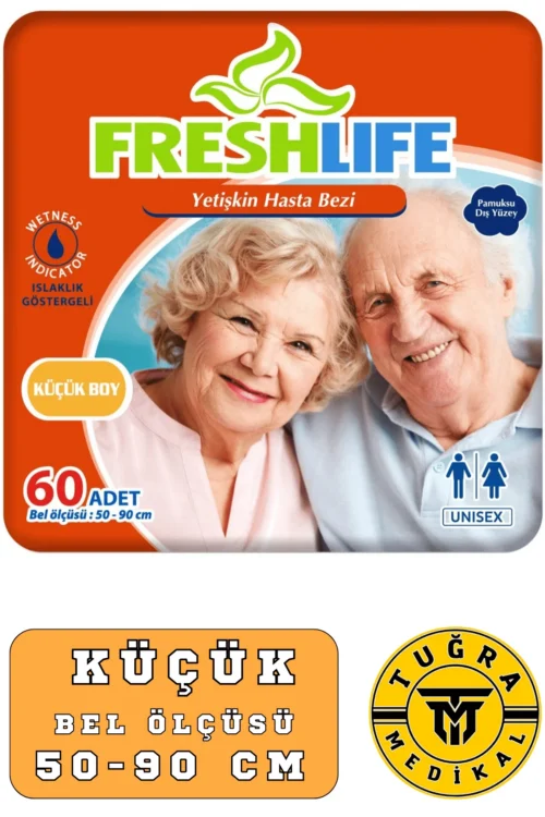 Freshlife Hasta Bezi Belbantlı 60 Adet Small Beden