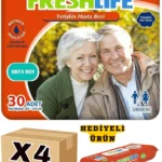 Wibtex Medical XL gece kullanımı hasta bezi paketi