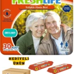 Freshlife Hasta Bezi Belbantlı 240 Adet Medium Beden 30X8