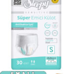 Külotlu Yetişkin Hasta Bezi Small Beden 60 Adet (2 Paket)