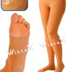 Külotlu Çorabı Burnu Açık (TEN RENGİ) Orta Basınç Ccl2(ÇİFT BACAK)