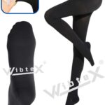 Külotlu Çorabı Burnu Kapalı (siyah Renk) Orta Basınç Ccl2(çift Bacak)