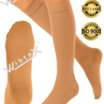 Diz Altı Çorabı Burnu Kapalı (TEN RENGİ) Orta Basınç Ccl2(ÇİFT BACAK)