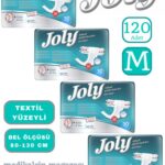 Hasta Bezi Joly Belbantlı (M) Beden 120 Adet 4 Paket
