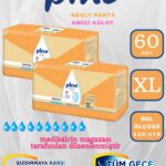 Pine Külotlu Hasta Bezi 60 Adet (XL) Beden 2 Paket