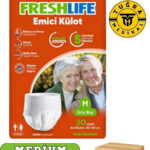 Freshlife Yetişkin Külotlu Hasta Bezi Emici Külot M (MEDİUM) 60 Adet 2 Paket