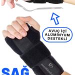 El Bilek Ateli Sağ El Ve Sol El Uyumlu Tek El Siyah