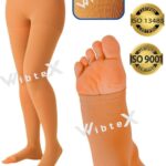 Külotlu Variss Çorabı Burnu Açık (TEN RENGİ) Orta Basınç Ccl2(ÇİFT BACAK)