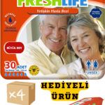 Freshlife Hasta Bezi Belbantlı Large Beden 120 Adet (4 Paket)