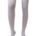 Ameliyat Çorabı Silikonlu Diz Üstü Anti-emboli (BEYAZ RENK)