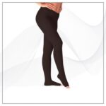 Siyah Külotlu Orta Basınç (ccl2 - 23-32 Mmhg) Açık Burun Varis Çorabı