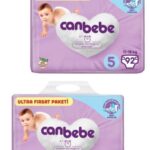 Bebek Bezi 184 Adet Ultra Fırsat Paketi 5 Beden Junior 92 X 2 Paket