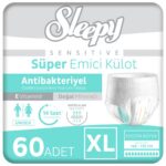 Sensitive Antibakteriyel Emici Külot Xlarge 30x2 60 Adet