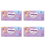 240 Adet Bebek Bezi Paketi 4 Beden 4x60