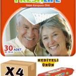 Freshlife 60x90 Çiş Pedi 4 Paket 120 Adet (HEDİYELİ)