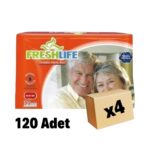 Hasta Bezi Belden Bağlamalı 120 Adet Large