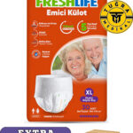Freshlife Yetişkin Külotlu Hasta Bezi Emici Külot Xl (EXTRA BÜYÜK BOY) 60 Adet 2 Paket