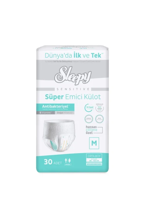 Sensitive Antibakteriyel Emici Külot Medium 30 Adet