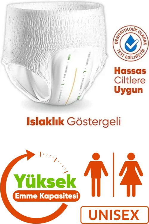 Freshlife Yetişkin Külotlu Hasta Bezi Emici Külot Small (Küçük Boy) 30 adet