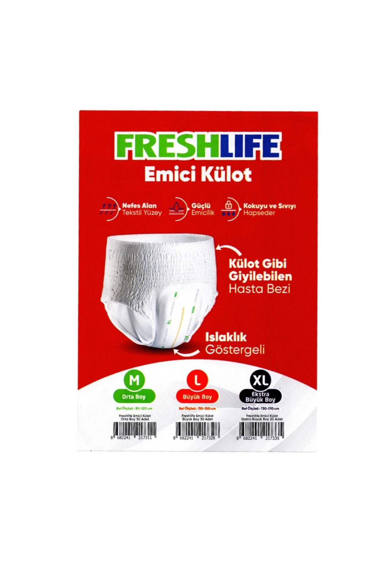 Emici Külot Xlarge Ekstra Büyük 60 Adet