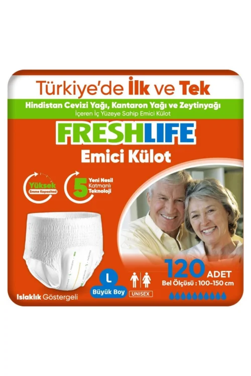 Large Emici Külot 30’lu 4 Paket (120 Adet)