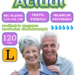 Hasta Bezi Actuel Belbantlı 120 Adet (L) Beden 4 Paket – Belbantlı, Tek Ebat
