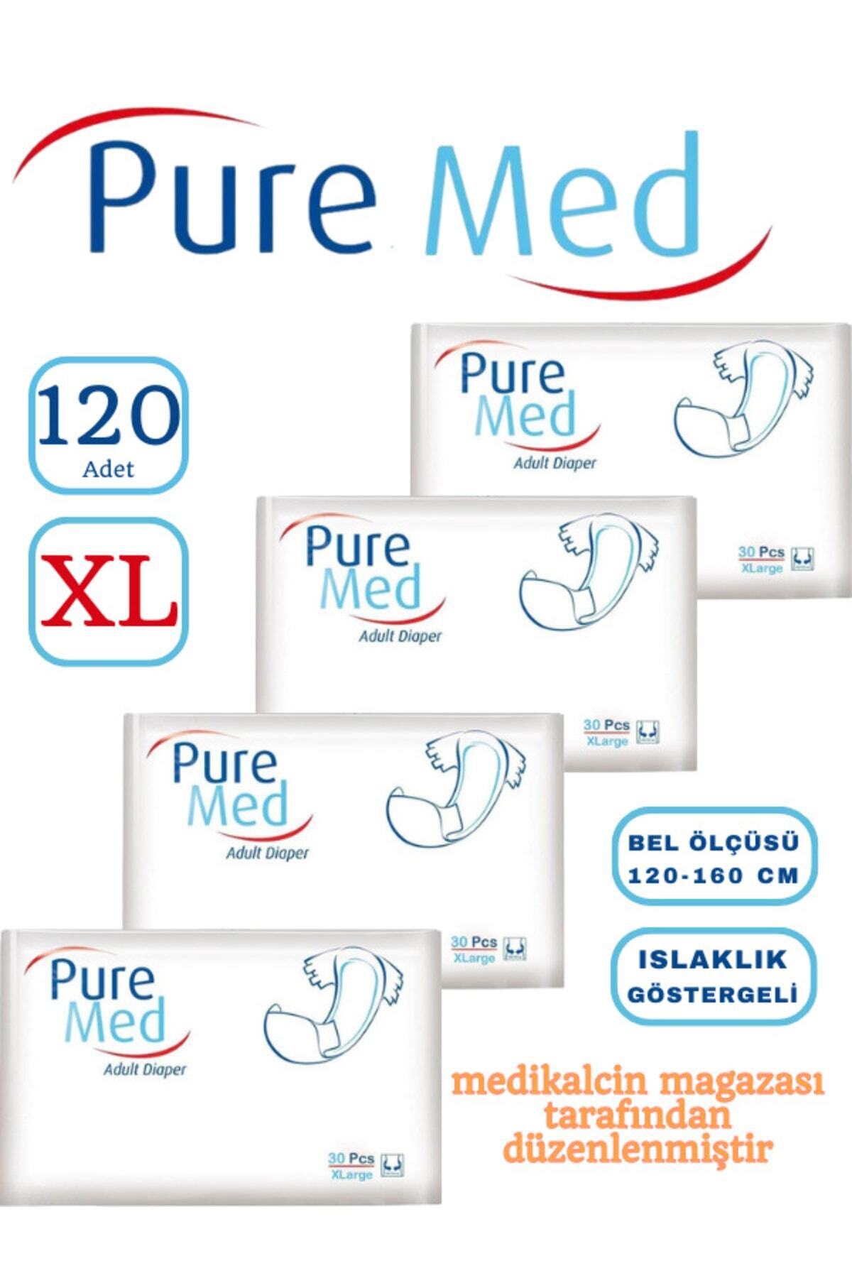Hasta Bezi Puremed Belbantlı (XL) 120 Adet 4 Paket