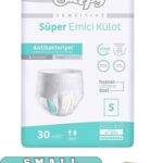 Külotlu Yetişkin Hasta Bezi Small Beden 60 Adet (2 Paket)