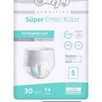 Külotlu Yetişkin Hasta Bezi Small Beden 30 Adet (1 Paket)