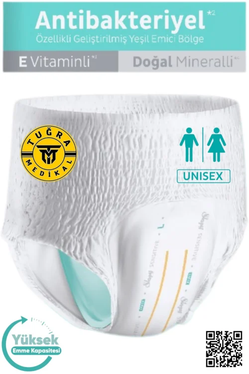 Külotlu Yetişkin Hasta Bezi Large Beden 30 Adet (1 Paket)